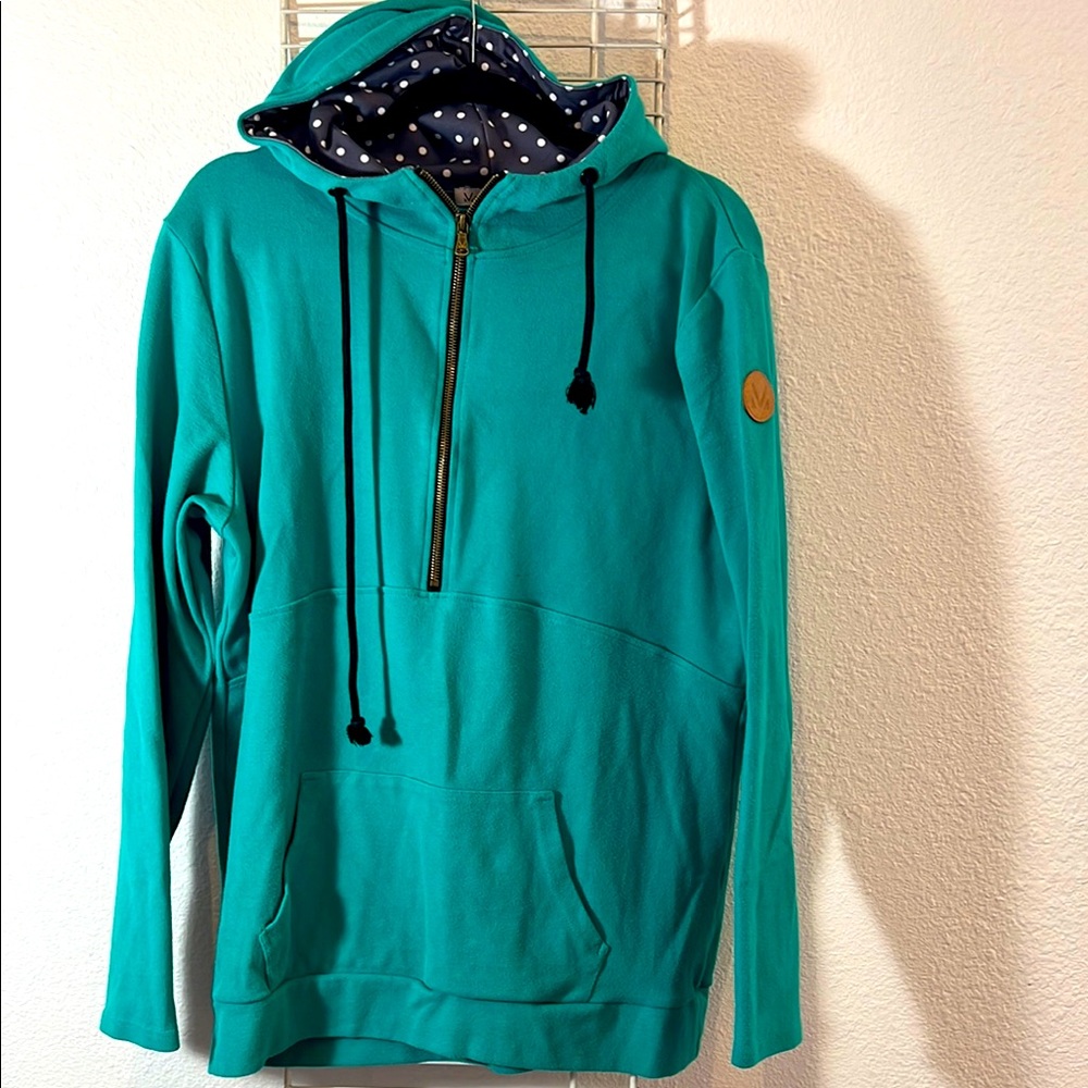 Michelle Mae Green Hoodie Sweatshirt Relaxed Fit